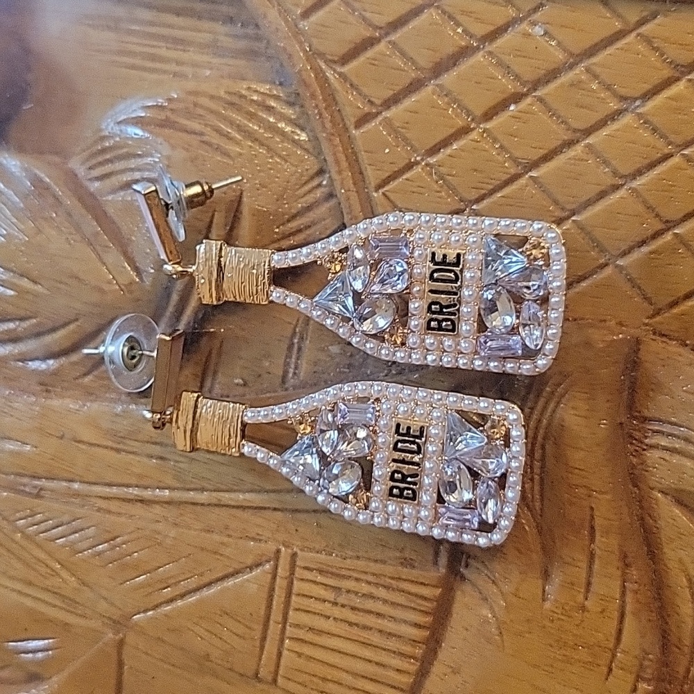 Bride earrings